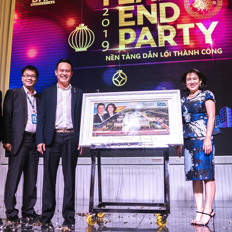 TRANH CÁT CHÂN DUNG SHARK HỒNG ANH